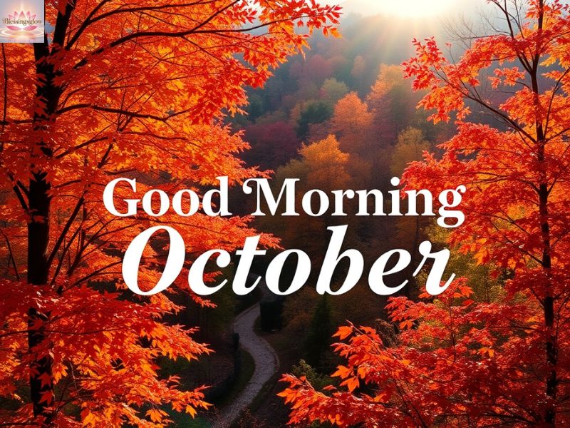 Short Messages Good Morning October