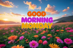 Good Morning Happy Monday Blessings
